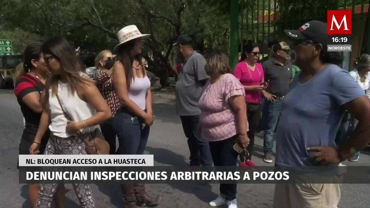 Acceso a La Huasteca es bloqueado por manifestantes de NL