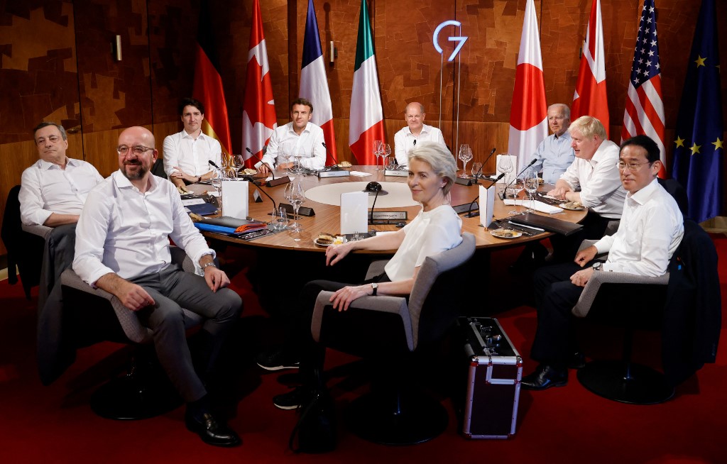 La cumbre del G7 se está realizando en el Castillo de Elmau, en Alemania. (AFP)
