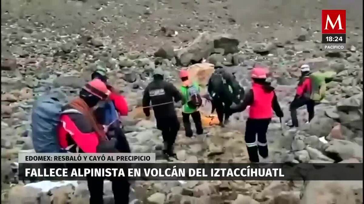 Muere alpinista en el volcán Iztaccíhuatl