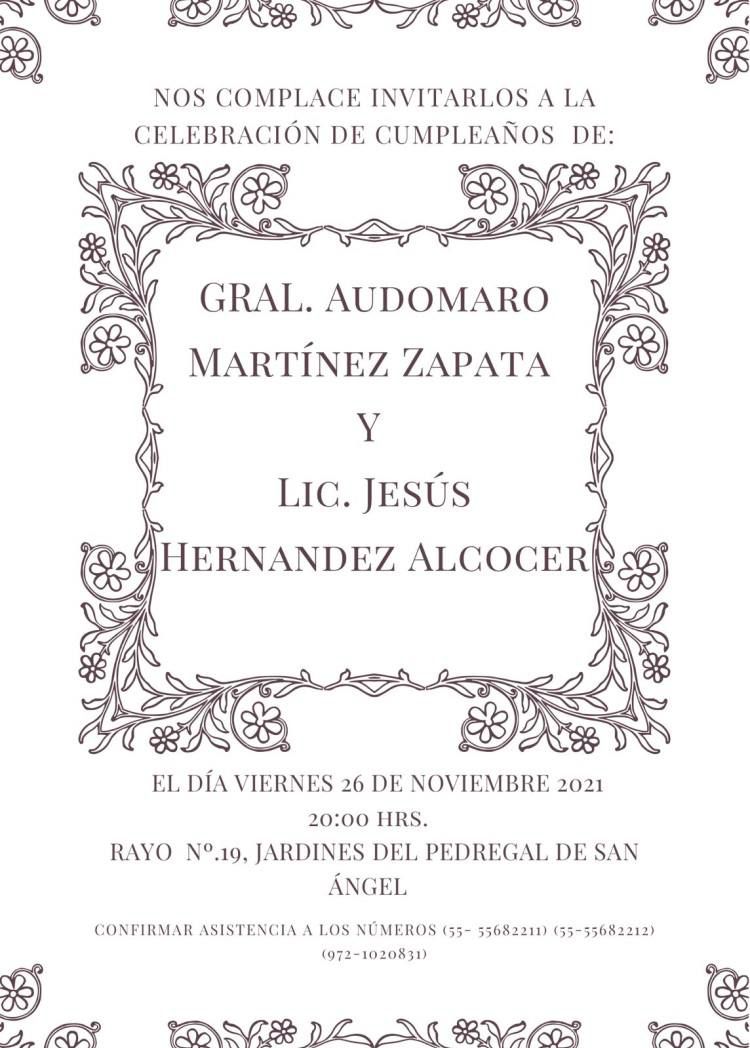 Invitación de cumpleaños