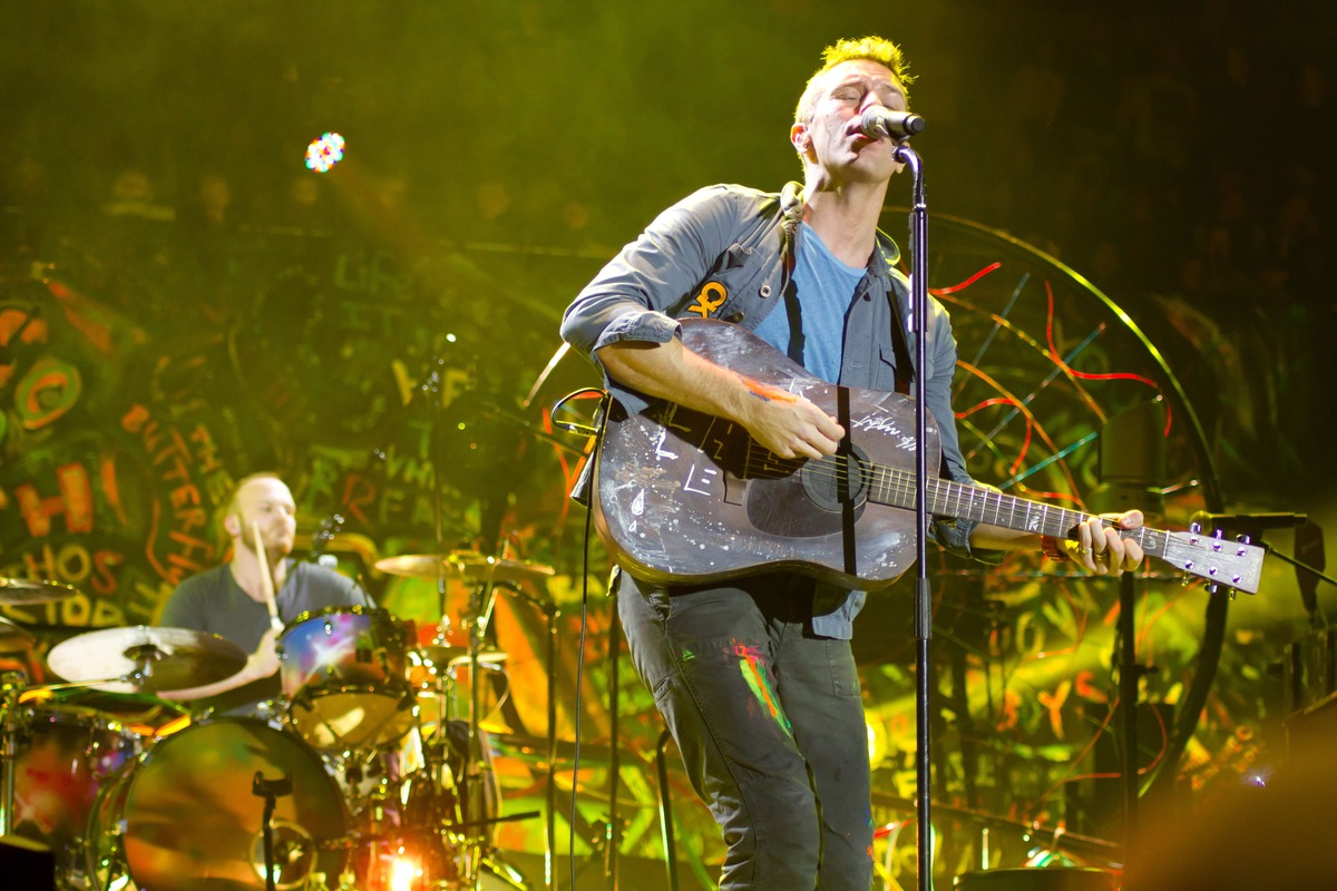 Coldplay vía Mr Pics / Shutterstock.com