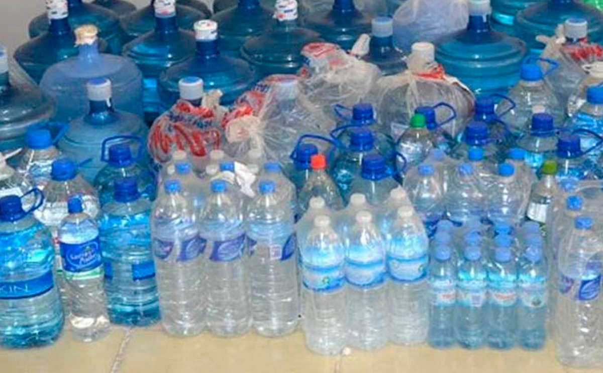 Colonos de Tampico se suman a recolectar agua para apoyar Nuevo León