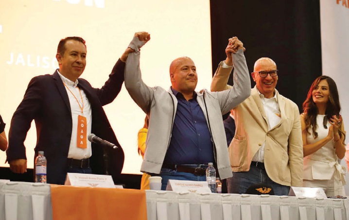 El gobernador Enrique Alfaro Ramírez habló sobre el futuro cercano para el partido naranja en Jalisco. /ESPECIAL)