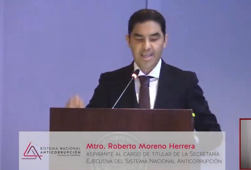 Roberto Moreno Herrera, nuevo titular de la Secretaría Ejecutiva del Sistema Nacional Anticorrupción (SESNA)
