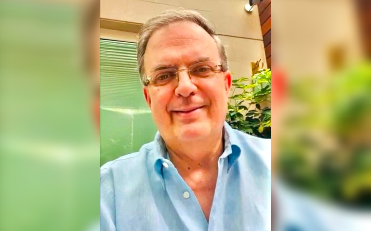 El secretario de Relaciones Exteriores, Marcelo Ebrard, compartió una fotografía. | @MarceloEbrardC