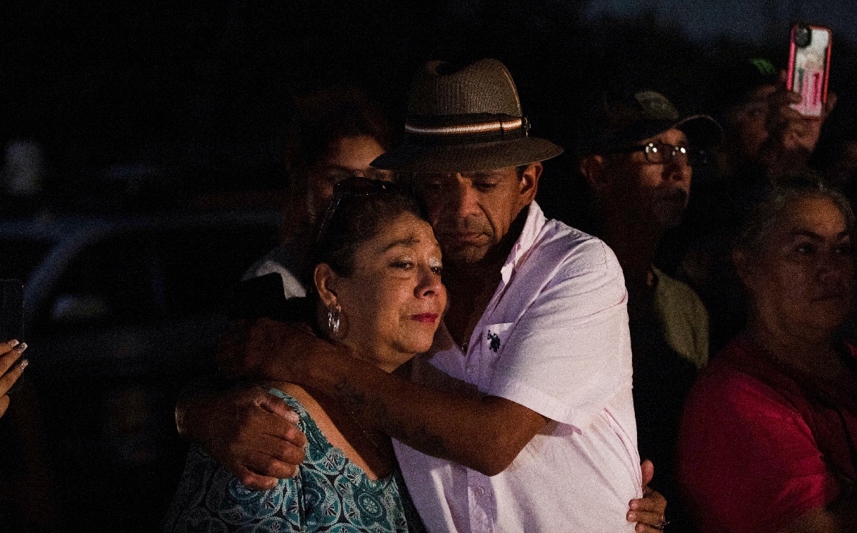 Christine y Michael Ybarra en San Antonio, Texas, donde encontraron decenas de migrantes muertos. | Reuters