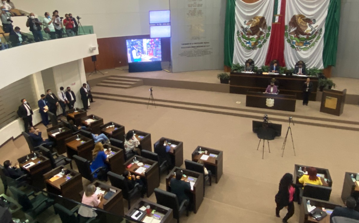 Gloria Molina Gamboa compareció ante el Congreso de Tamaulipas. (Antonio Hernández)