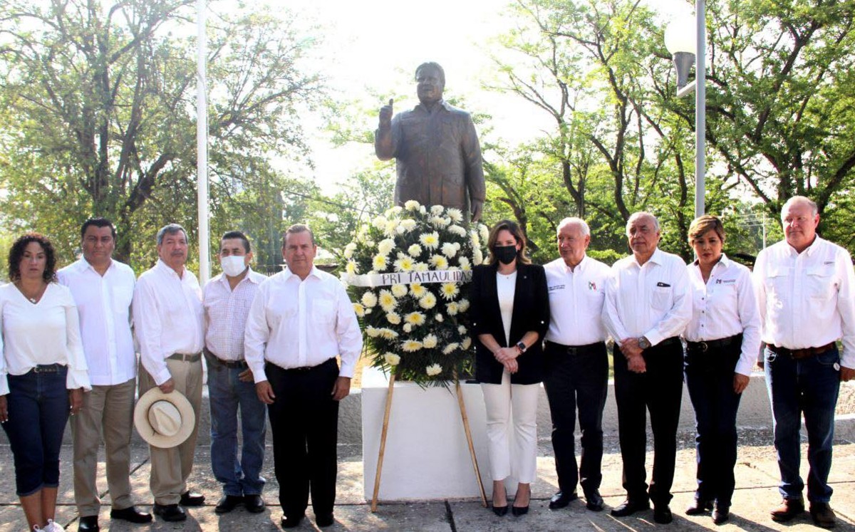 Homenaje a Rodolfo Torre Cantú hoy 28 de junio de 2022. (PRI Tamaulipas)