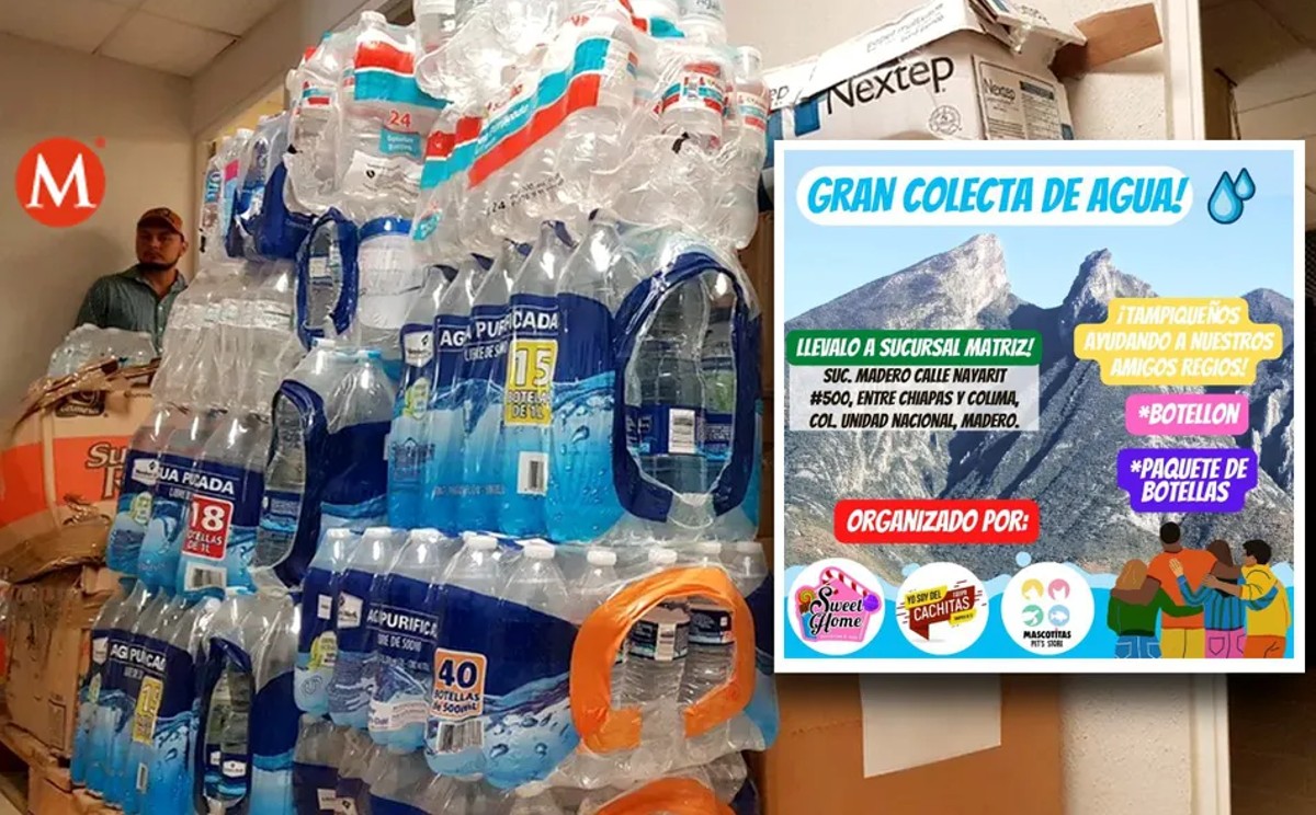 El 2 de julio sale la ayuda con agua a Monterrey desde Tamaulipas