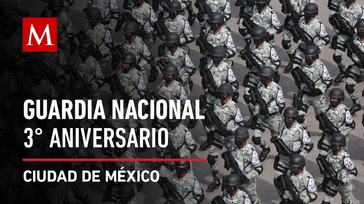 AMLO preside el 3° Aniversario de la Guardia Nacional en CdMx