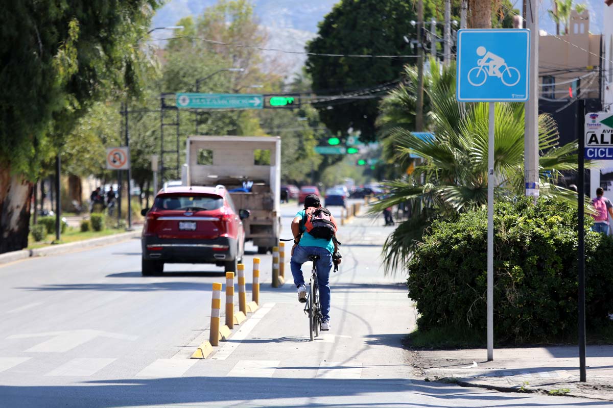 Ciclovía Torreón. (Mauricio Román)