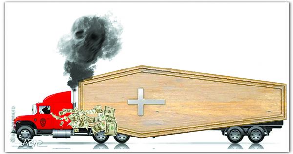 El negocio de la muerte