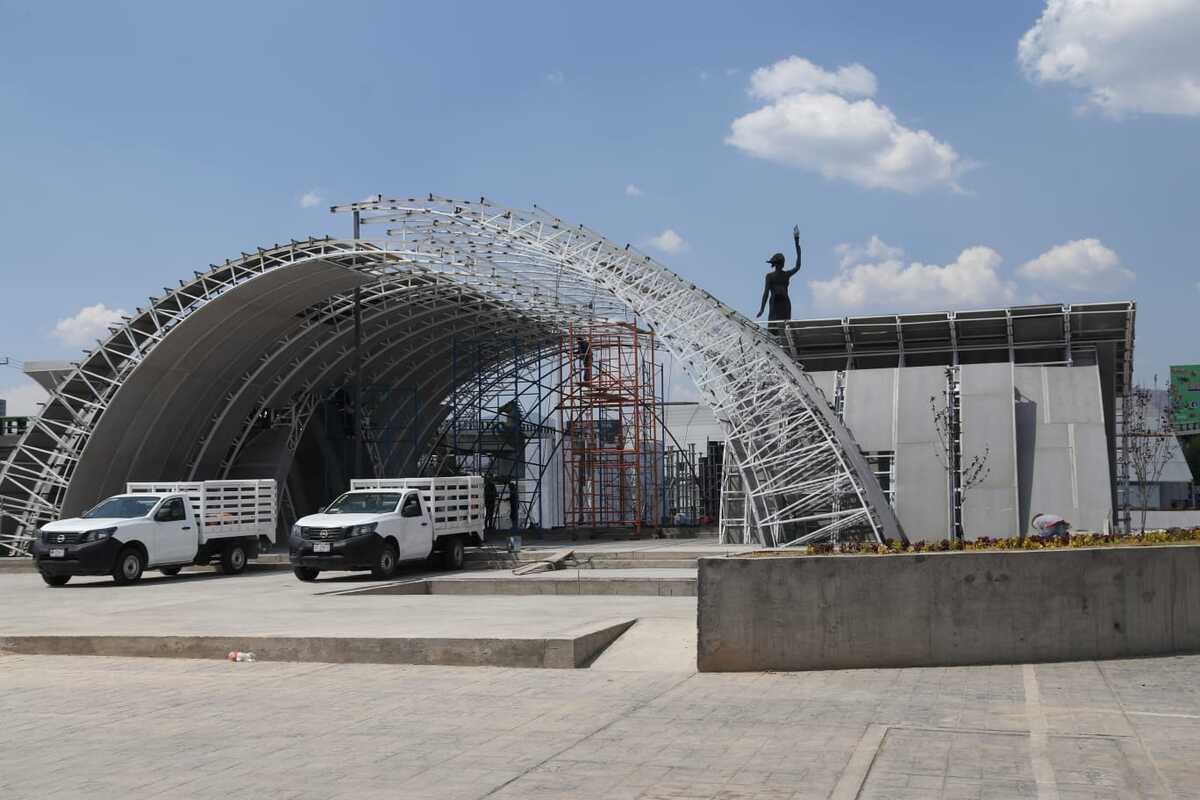 Monumento Ecuménico como homnaje a fallecidos por covid-19. (Jorge Sánchez)