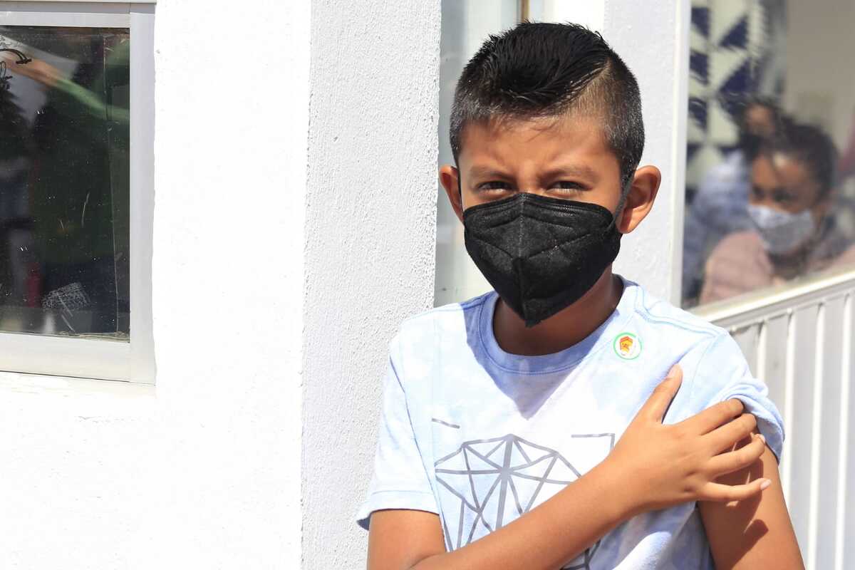 Niños acuden por vacuna contra covid-19 | Andrés Lobato
