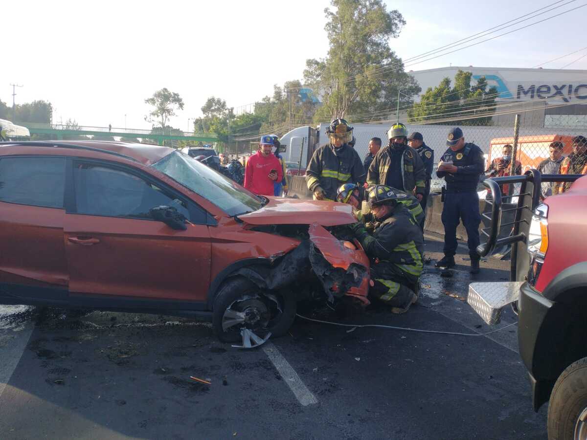 El accidente no ameritó que la persona lesionada fuera trasladada al hospital | Carlos Tejeda