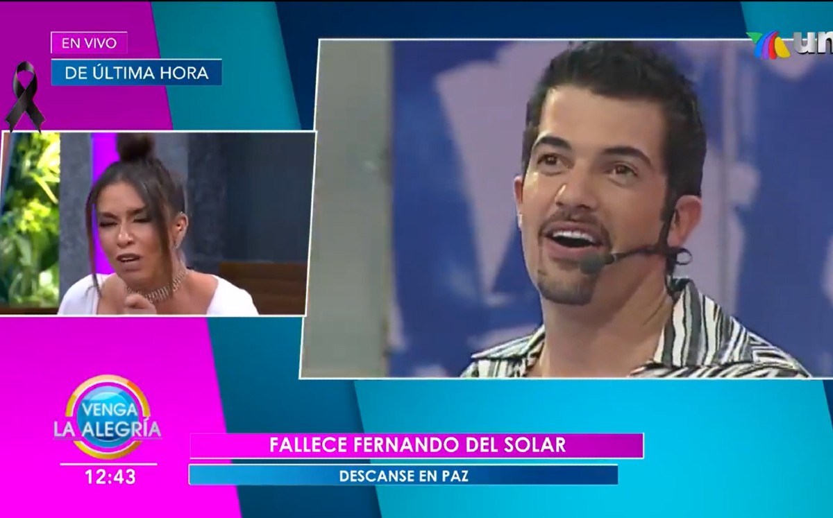 Venga la Alegría despide a Fernando del Solar