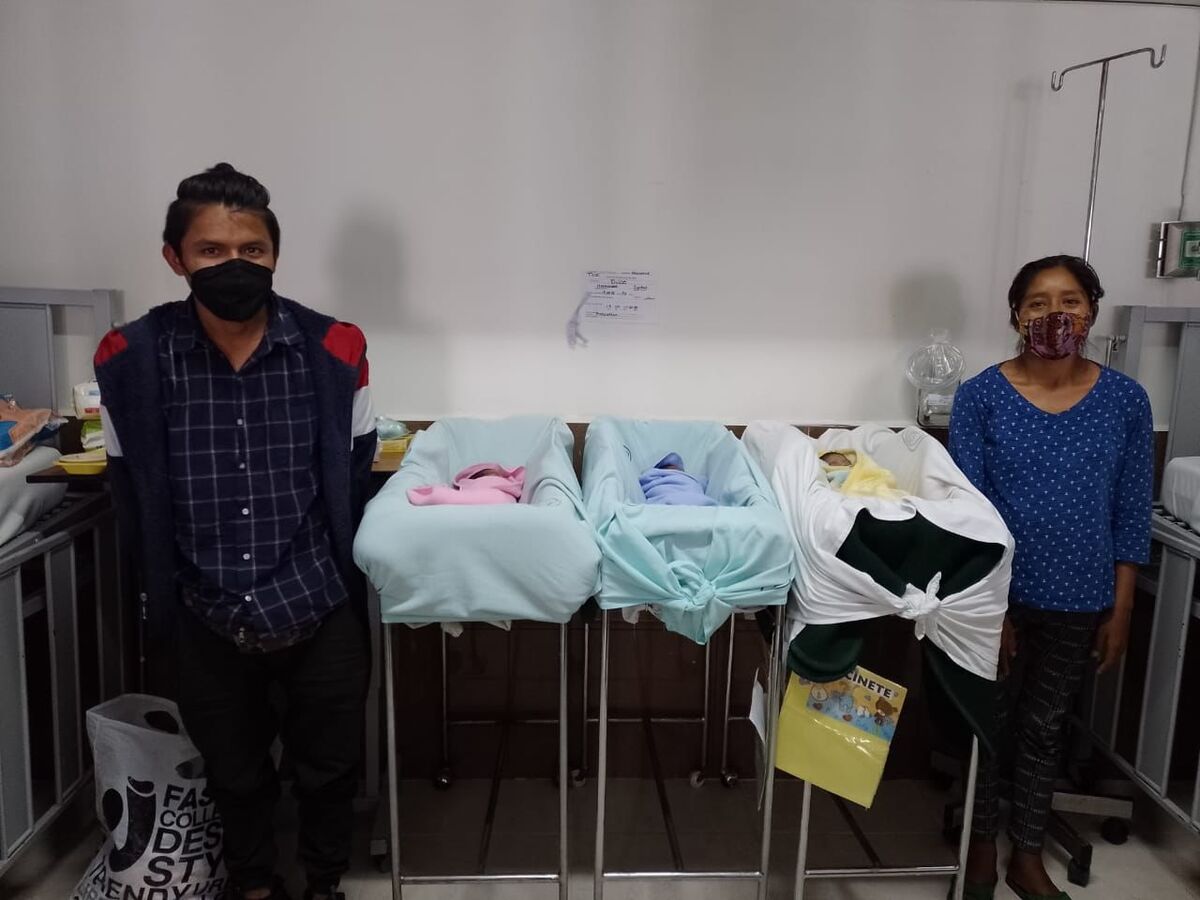 IMSS-Bienestar Metepec atiende su primer alumbramiento de trillizos en 42 años