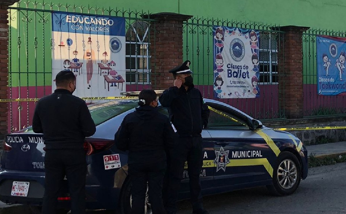 La FGJEM acordonó la zona. | Especial.