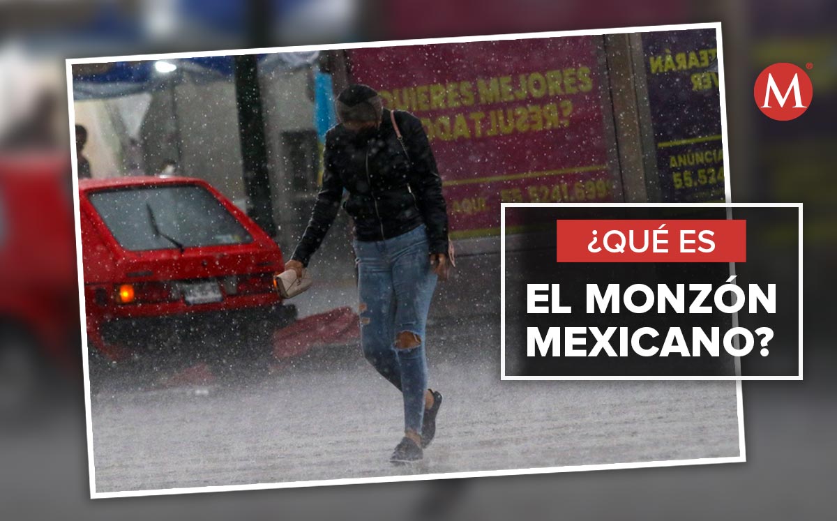 ¿Qué es el monzón mexicano? (Foto Cuartoscuro / Diseño: MILENIO)
