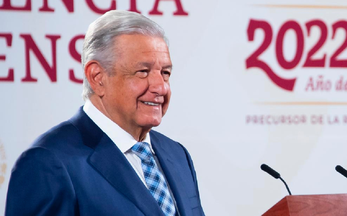 El Presidente dsde Palacio Nacional el 30 de junio de 2022 en La Mañanera. | Gobierno de México