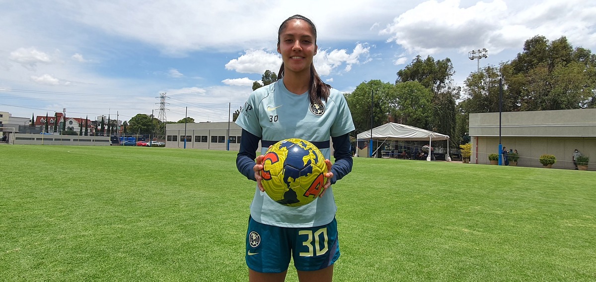 Alison González con América Femenil