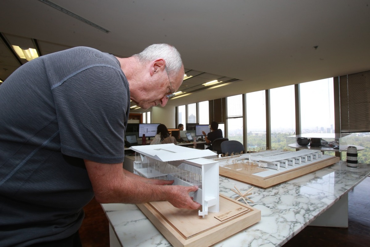 El arquitecto Benjamín Romano, director del despacho LBR&A. (Foto: Juan Carlos Bautista)
