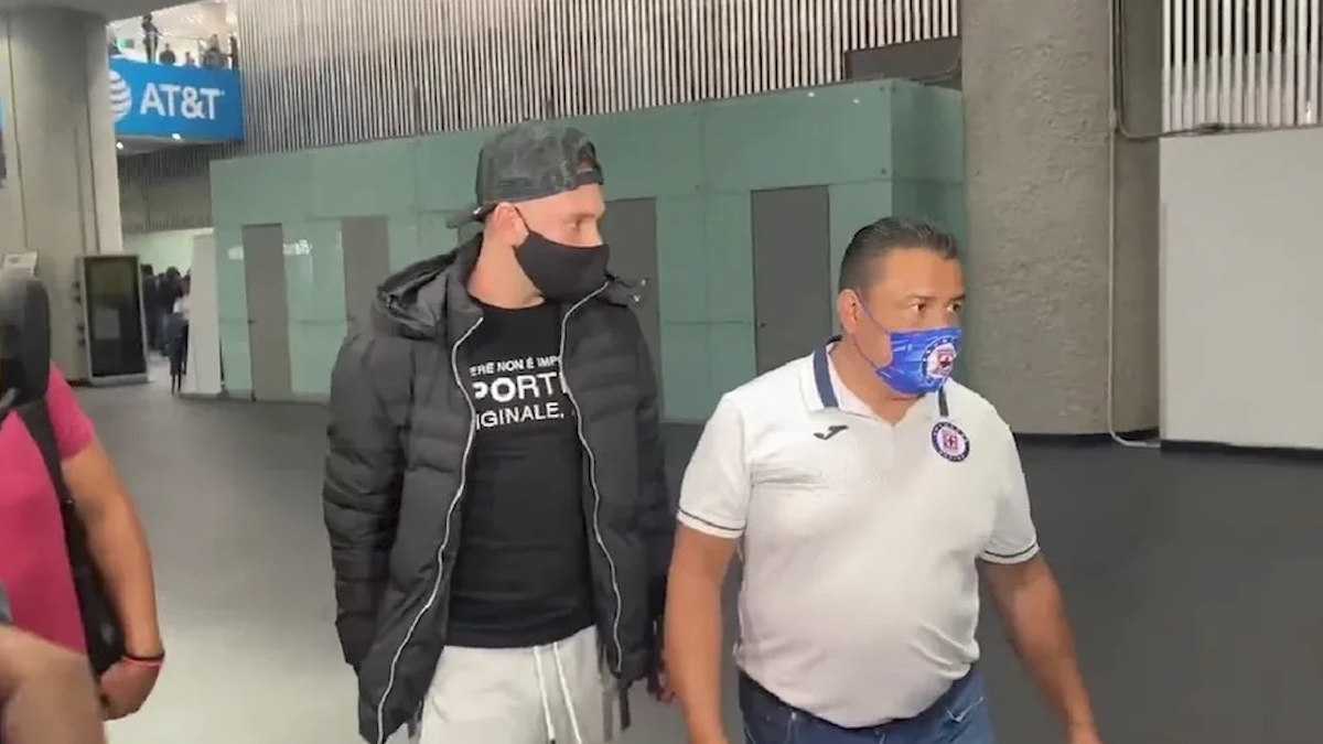 Carlos Rotondi, refuerzo de Cruz Azul, llega a México