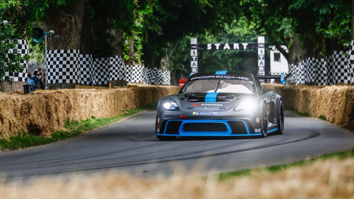 GT4 ePerformance en Festival de la Velocidad de Goodwood 2022, Porsche AG