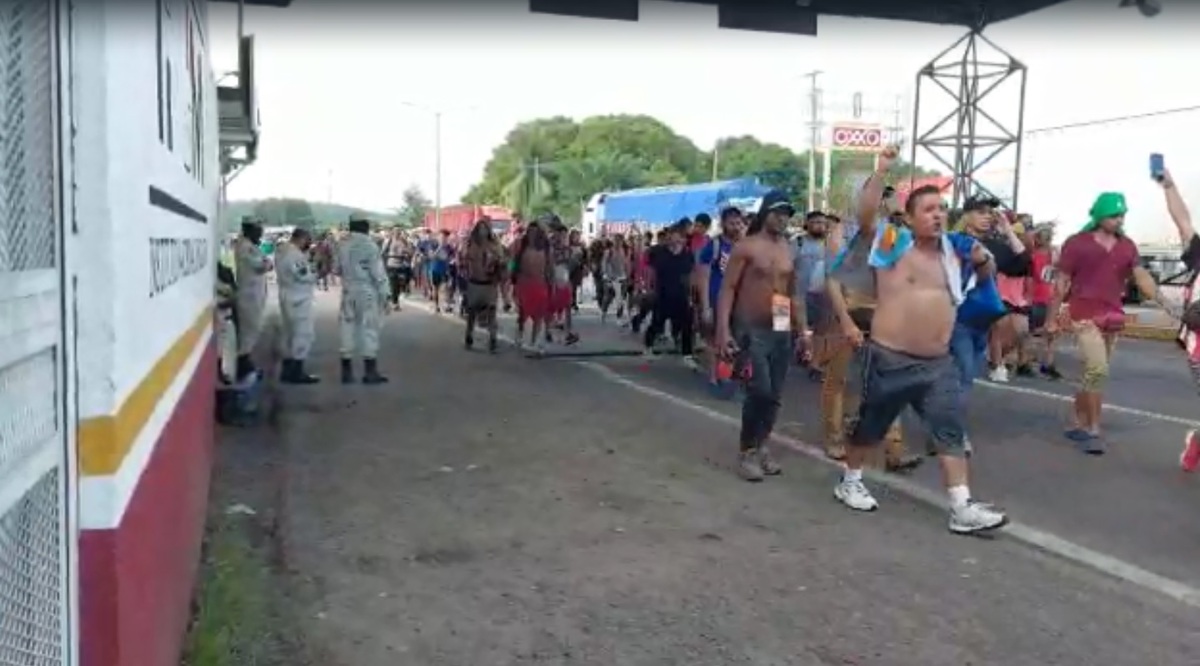 Los migrantes descansaran en este municipio. (Abraham Jiménez)