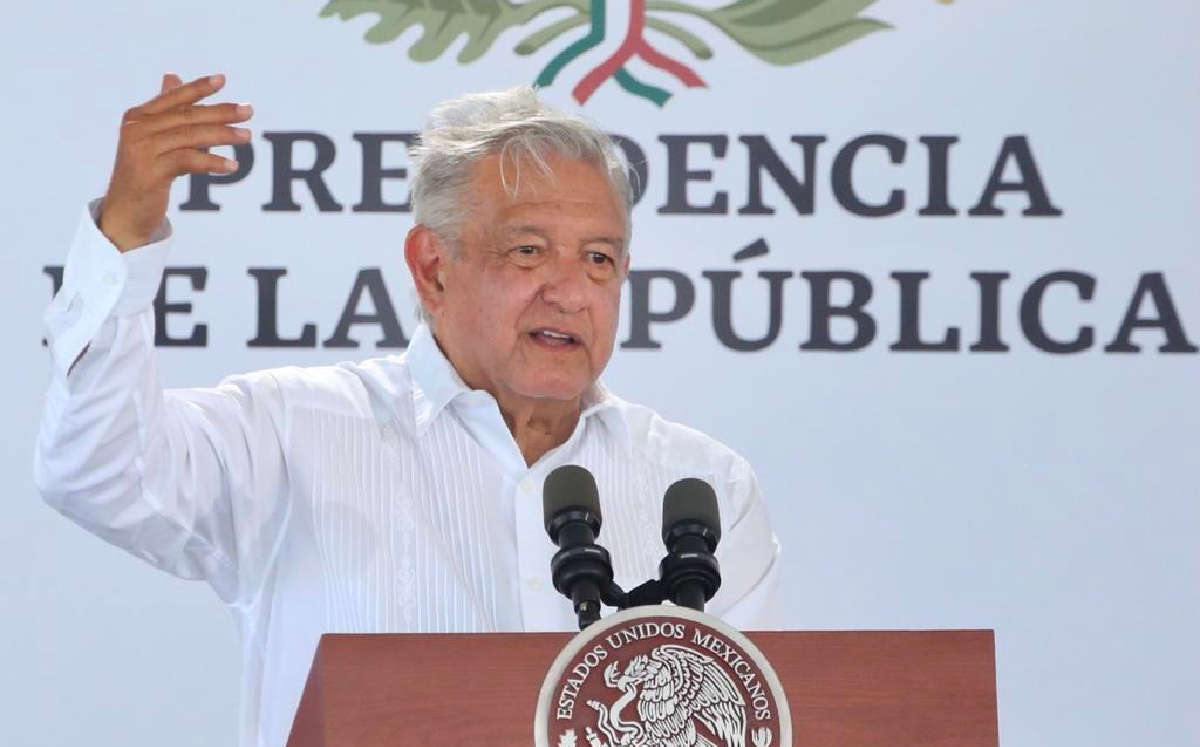El Presidente dio su informe trimestral desde la refinería de Dos Bocas, en Tabasco. | Ariel Ojeda