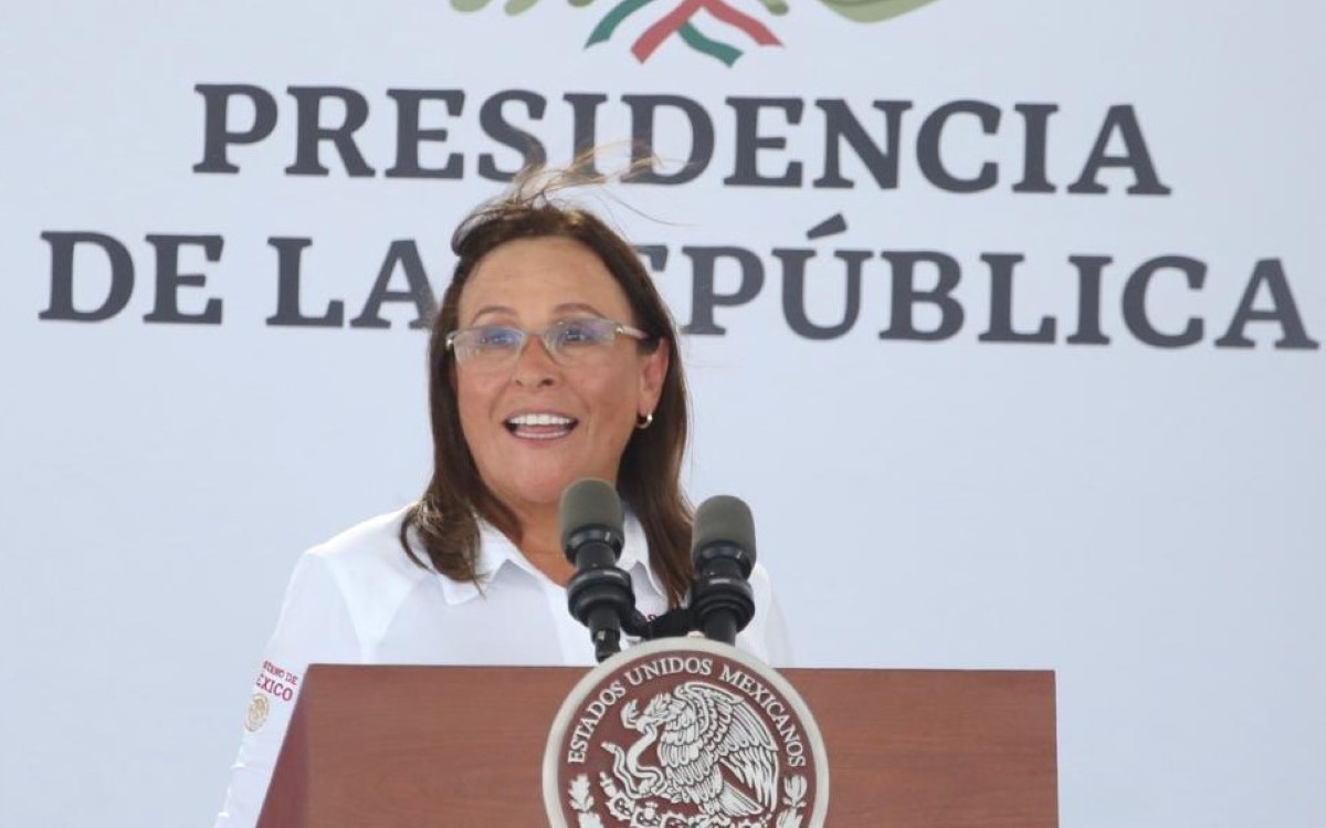 Rocío Nahle celebró la inauguración de la refinería en Dos Bocas. | Ariel Ojeda