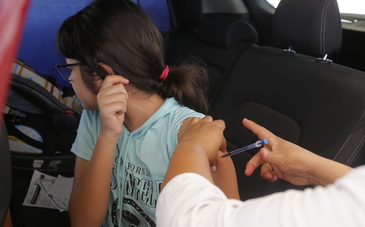 Vacunación contra covid para niños de 5 a 11 años de edad. (Mauricio Román)