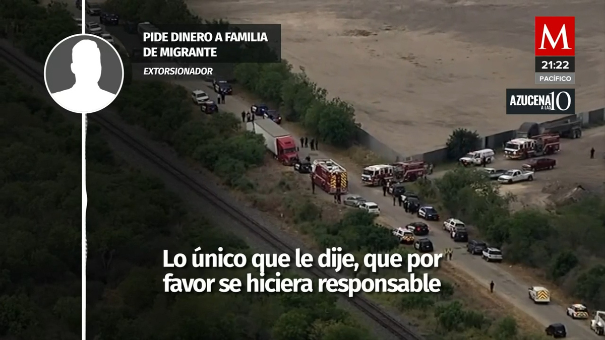Familiares de las víctimas de la tragedia de San Antonio son extorsionadas