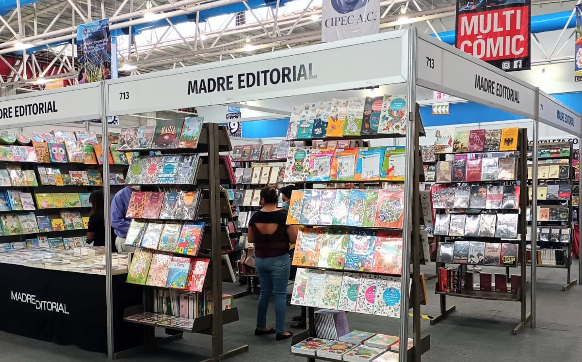 Madre Editorial presente en el evento literario. (Especial)