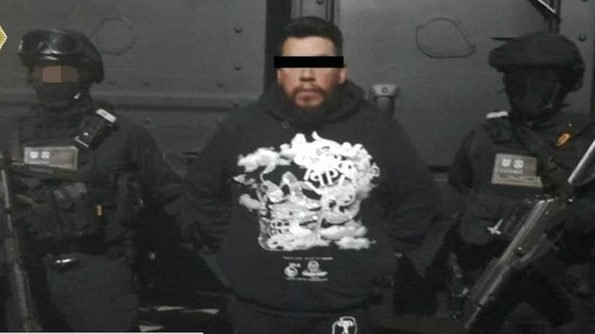 Trasladan a Lenin Canchola a CdMx tras ser detenido en Monterrey