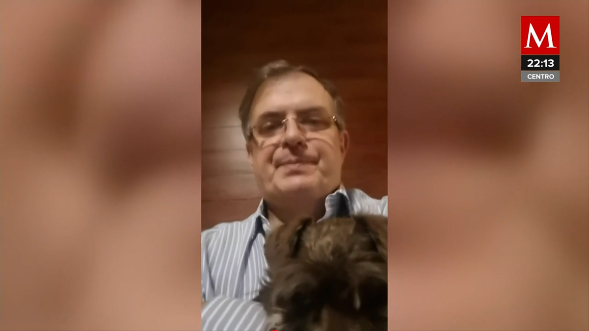 Ebrard da negativo a covid-19 tras dos semanas desde su contagio