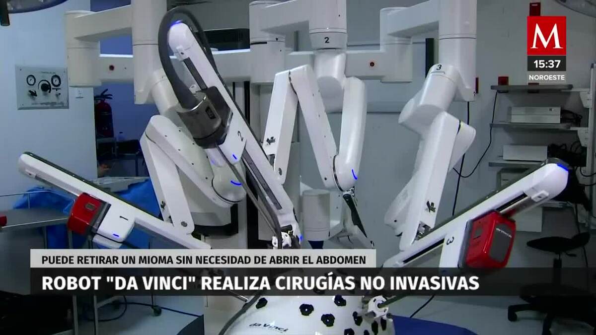 Robot 'Da Vinci' realiza cirugías no invasivas