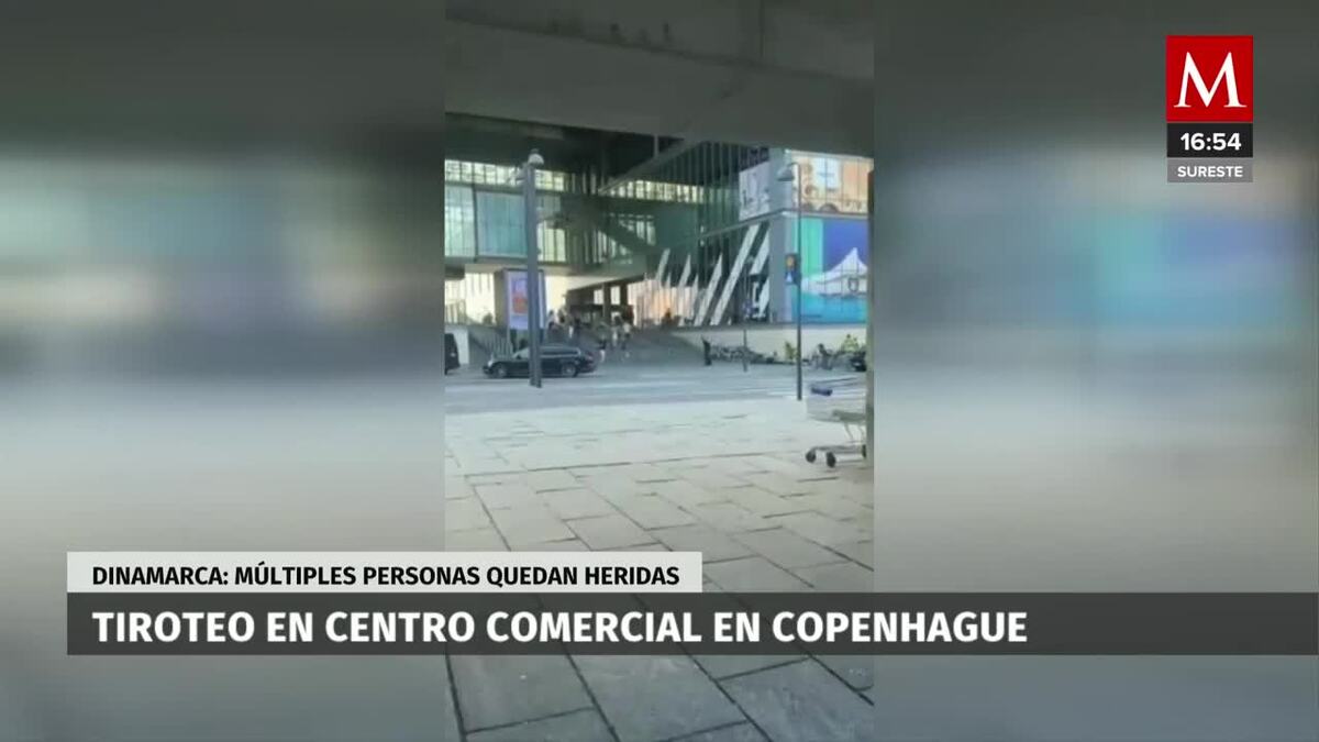 Tiroteo en centro comercial de Copenhague deja varios muertos