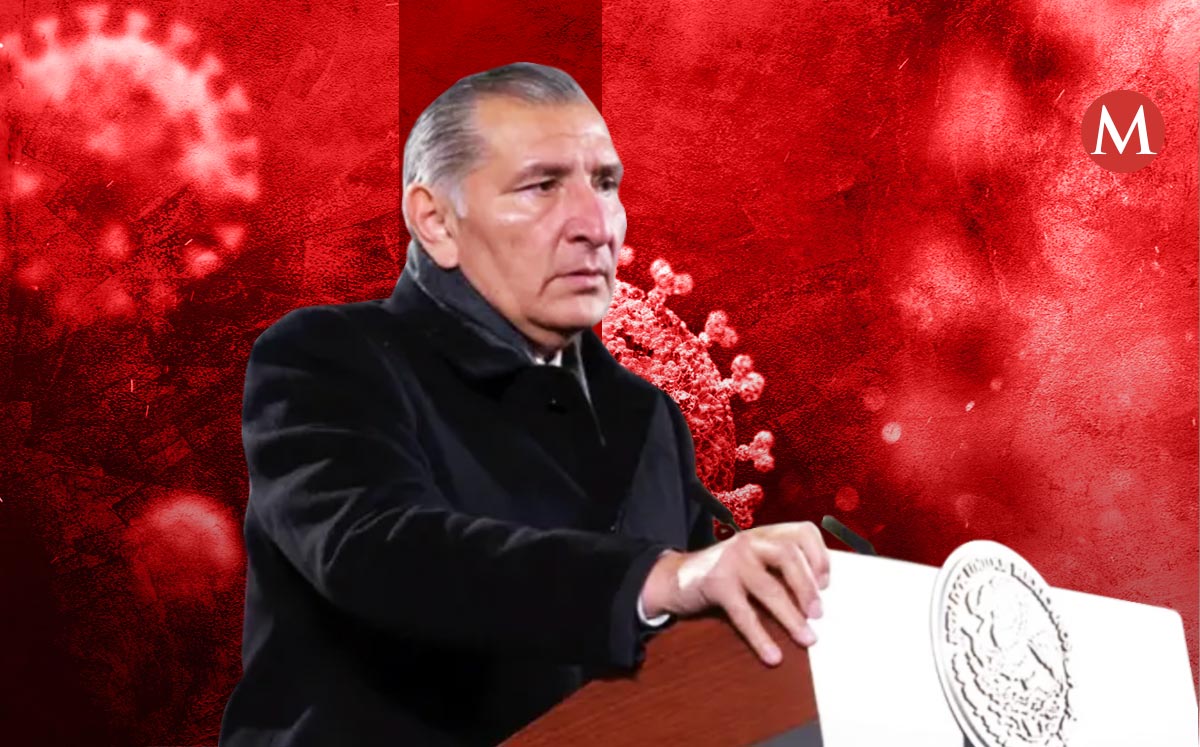 Adán Augusto López, secretario de Gobernación, dio positivo a covid-19. | Especial