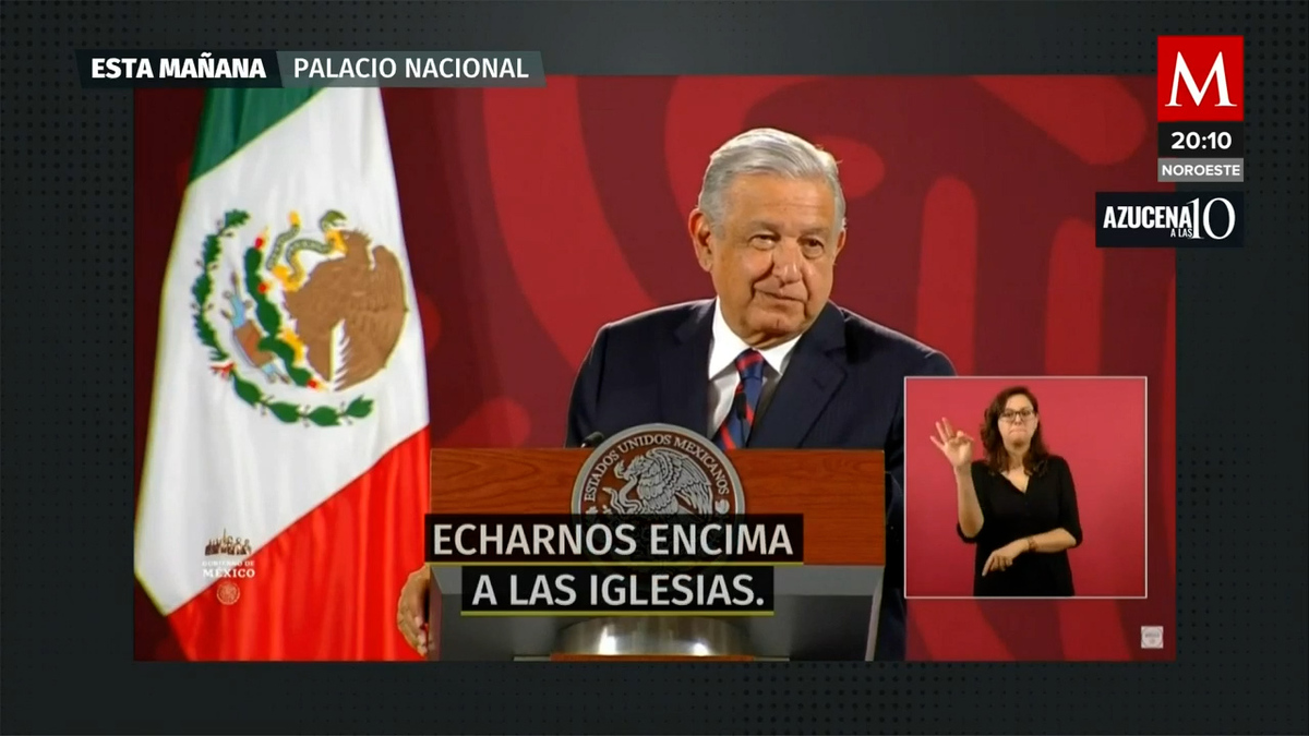AMLO: En críticas del clero hay mano negra de conservadores