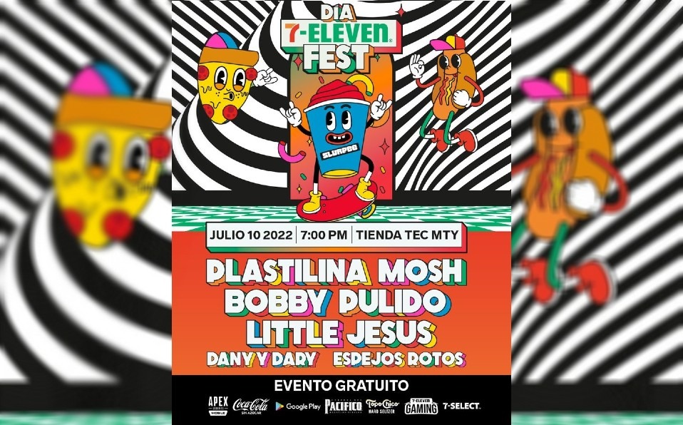 La fiesta empieza a las 7:00 de la tarde.