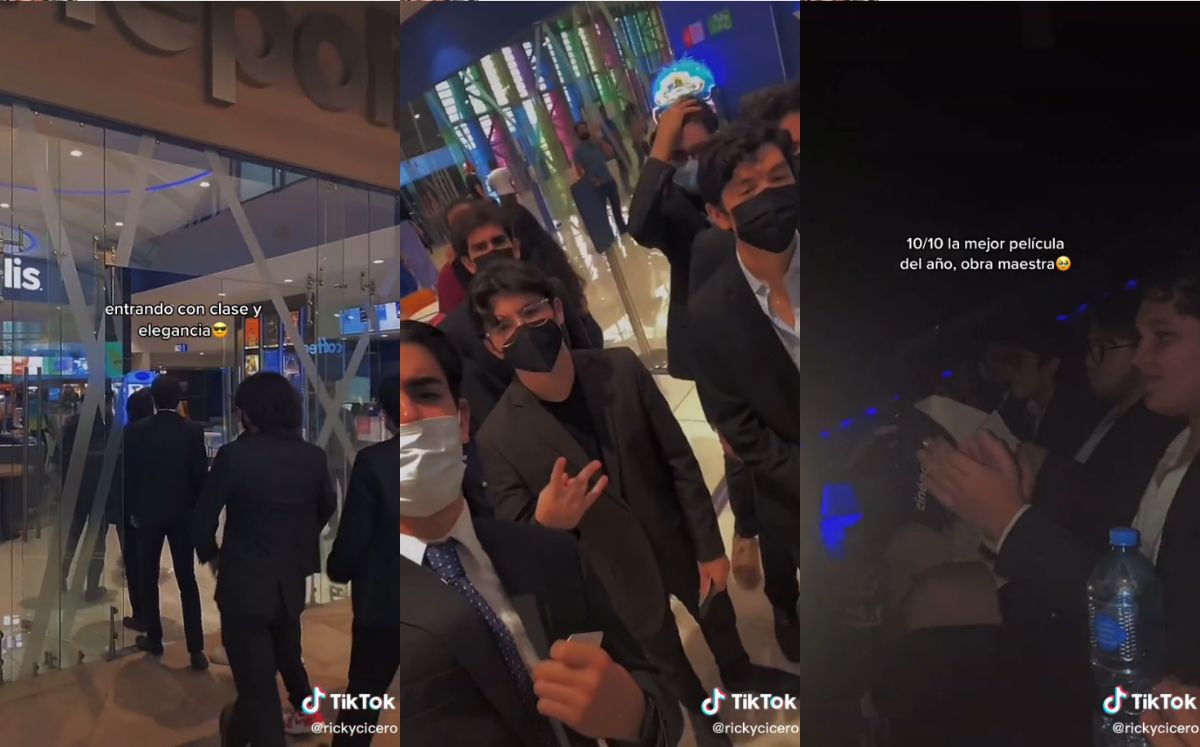 Los jóvenes se volvieron virales (TikTok).