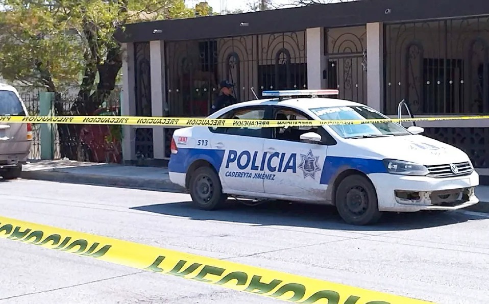 Matan a balazos a hombre afuera de su vivienda en Cadereyta. Foto: Especial