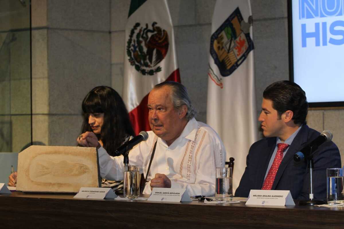 La muestra paleontológica bautizada "Mar de Vallecillo" será montada en la Sala de Exposiciones Temporales del Museo del Noreste. Foto: Roberto Alanis