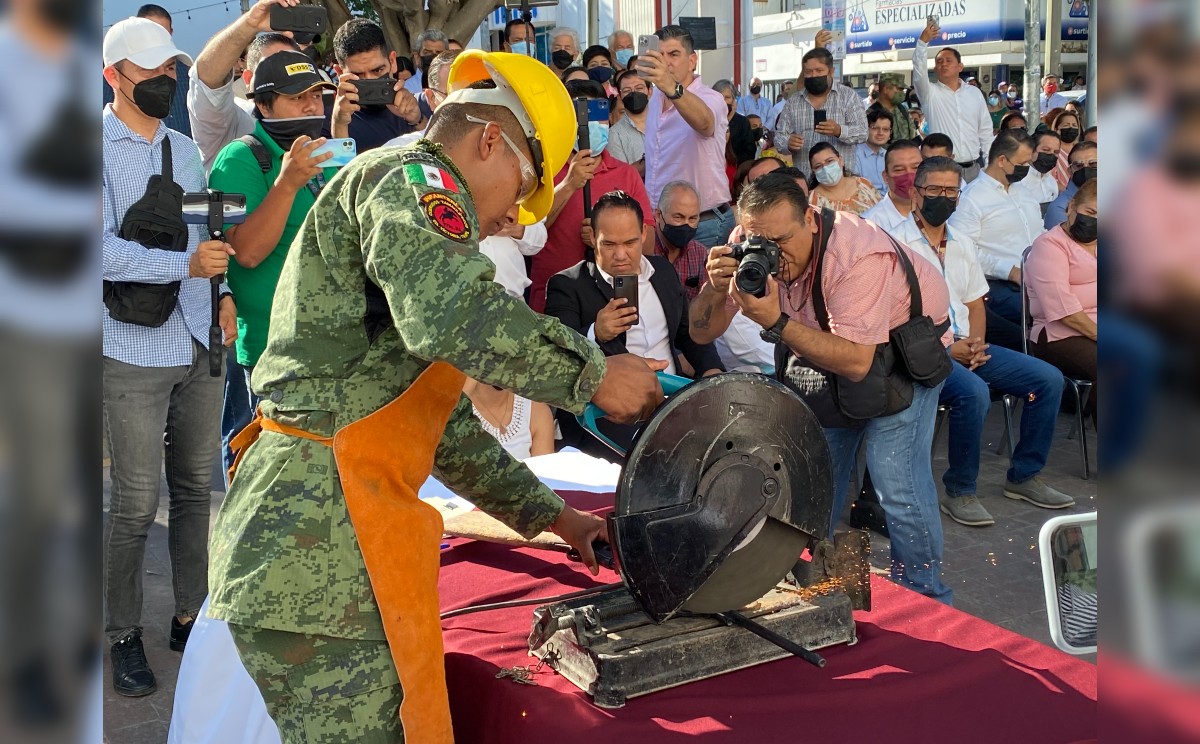 Municipios de Tamaulipas con más canje de armas de fuego
