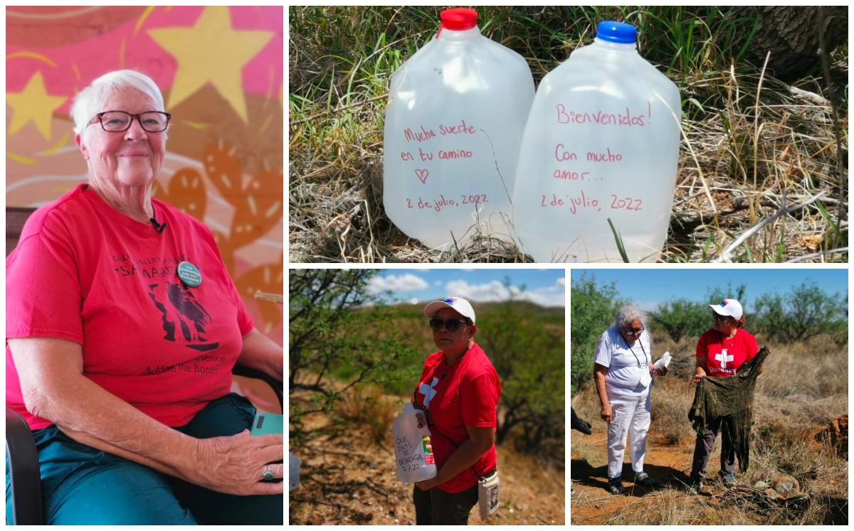 La organización ayuda a los migrantes durante su recorrido en Arizona. | Liliana Padilla