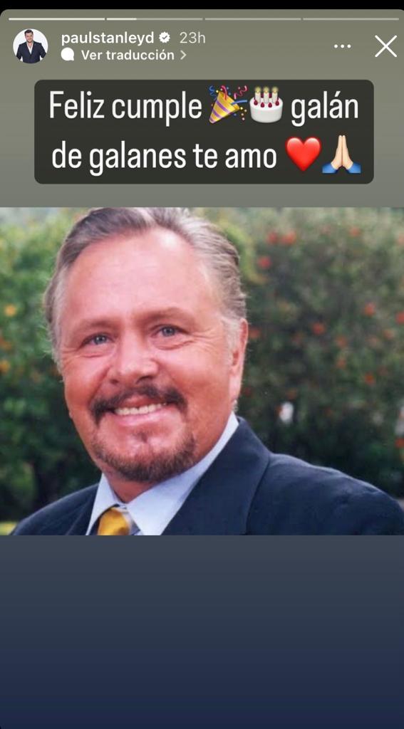 Paul Stanley dedica mensaje a su papá