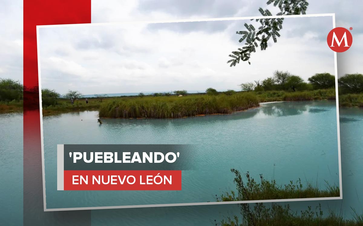 Baños de San Ignacio, zona de humedales en Linares, Nuevo León.