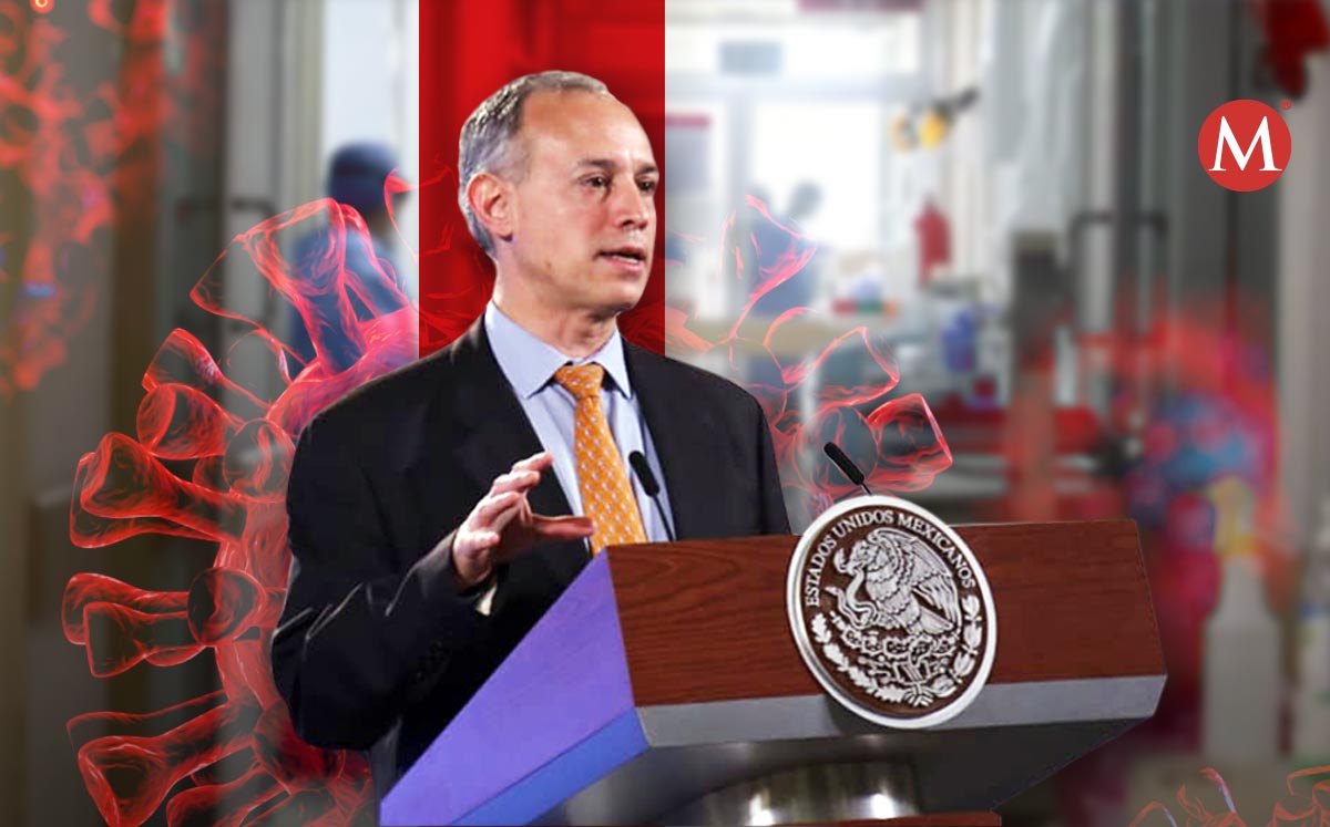 López-Gatell reporta alza en contagios, hospitalizaciones y muertes por covid. | Juan Carlos Bautista/Especial