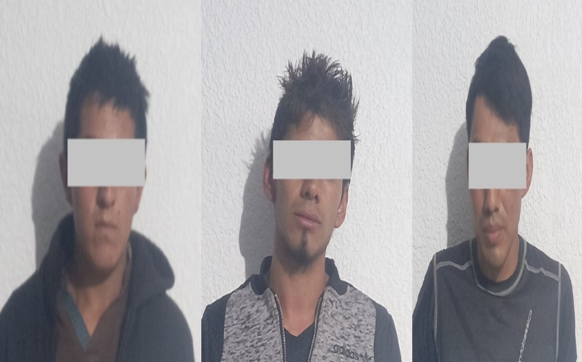 Los detenidos fueron puestos a disposición de las autoridades